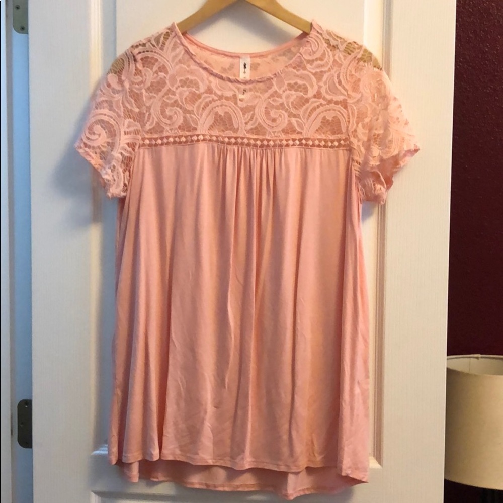 Lace Babydoll Top